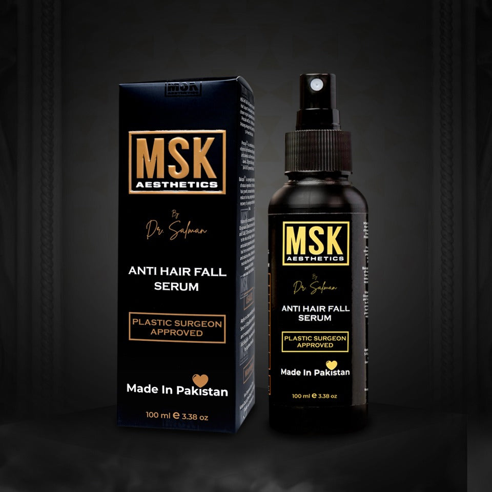 MSK Anti Hair Fall Serum For Hair Loss in Pakistan Dermatologist Recommended