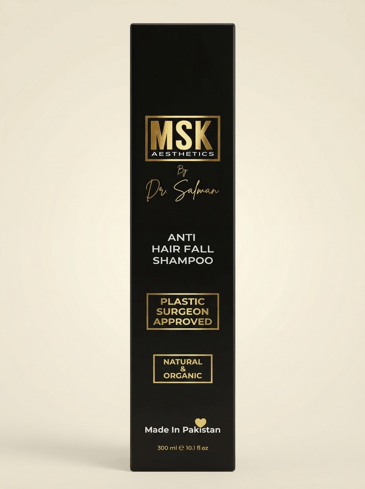 MSK Anti Hair Fall Shampoo & Serum For Hair Loss in Pakistan Dermatologist Recommended