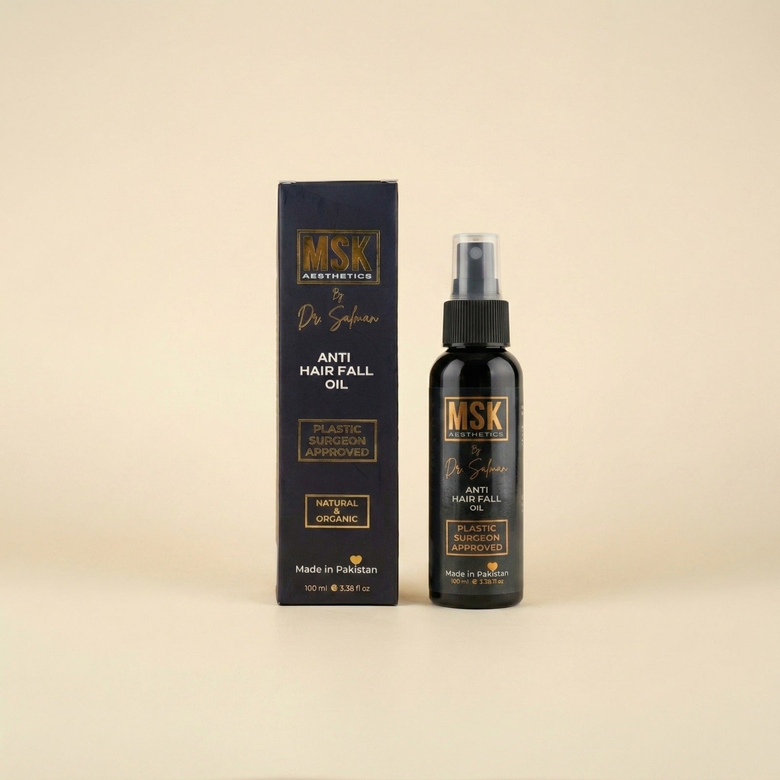MSK Aesthetics Anti Hair Fall Oil — By Dr. Salman