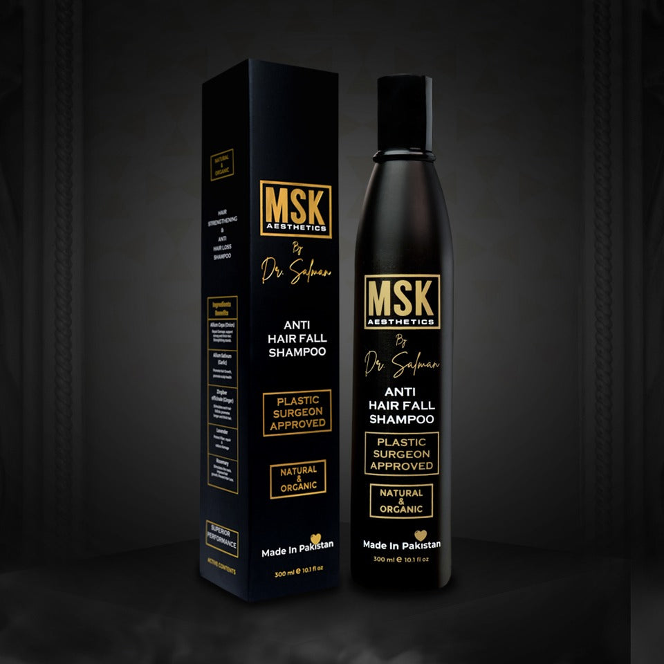 MSK Anti Hair Fall Shampoo For Hair Loss in Pakistan Dermatologist Recommended