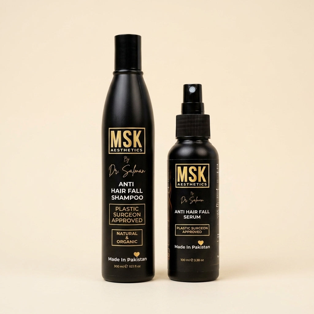 MSK Aesthetics Anti Hair Fall Combo — Shampoo + Serum