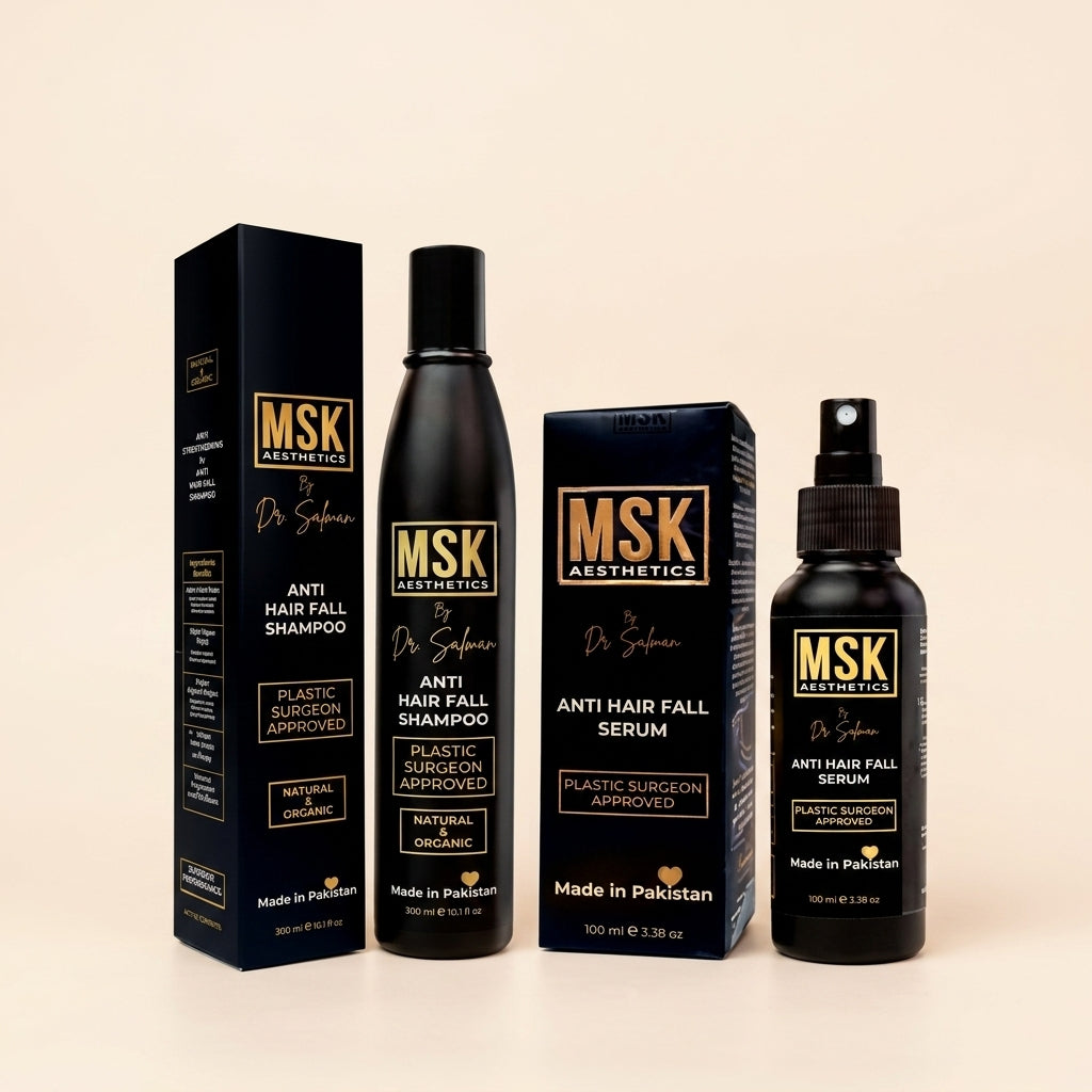 MSK Aesthetics Anti Hair Fall Combo — Shampoo + Serum